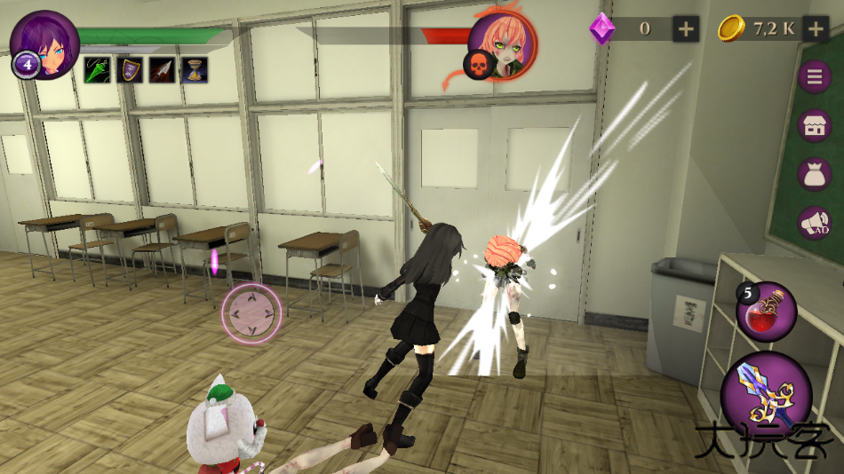 动漫高中僵尸模拟器