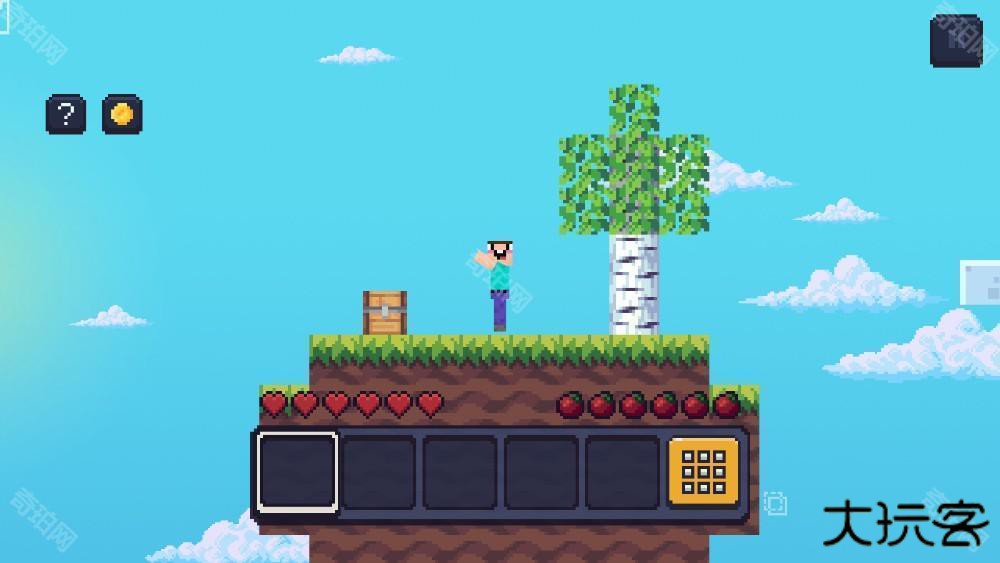 我的世界2D天空之岛