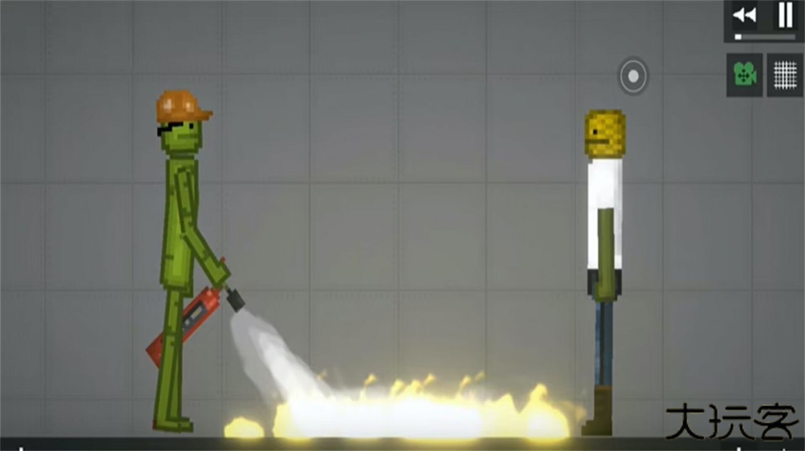 甜瓜人乐园对决