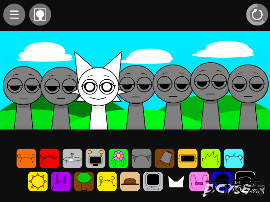 节奏盒子Sprunki幼儿园