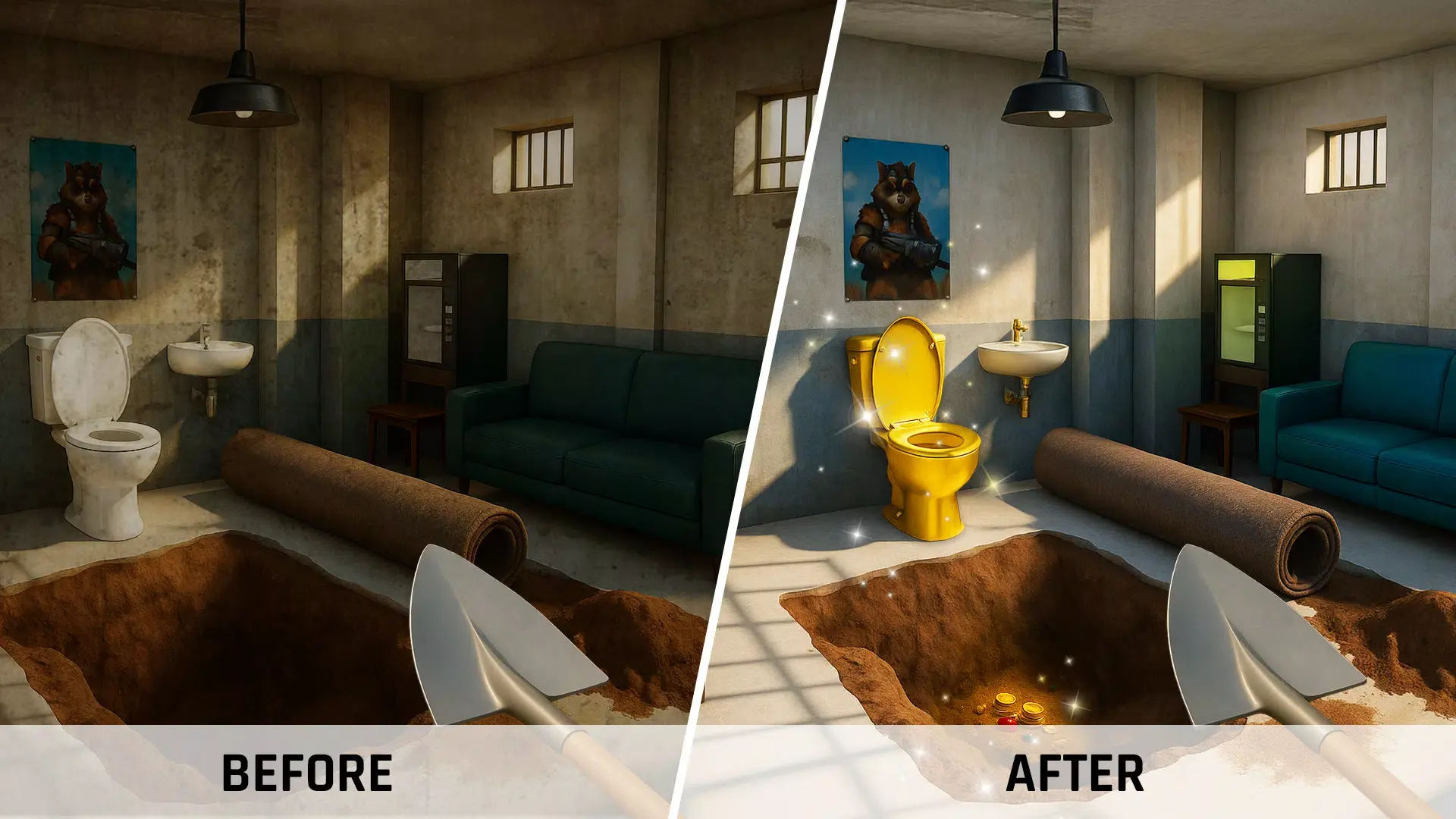 越狱挖掘与逃亡下载 v1.07