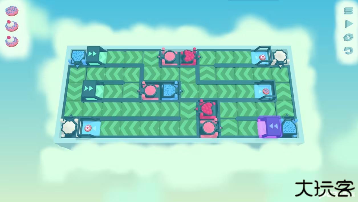 新鲜糖霜甜甜圈工厂