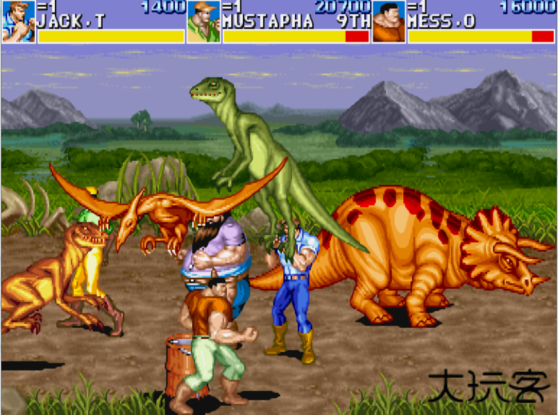 恐龙快打单机版