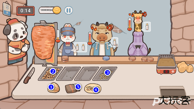 沙威玛美味卷饼