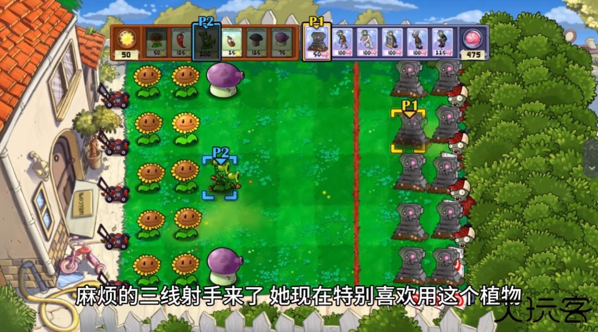 植物大战僵尸双人对战版