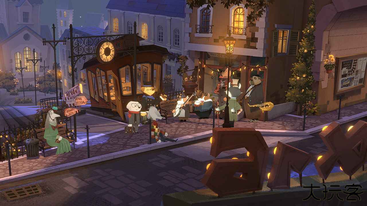 落日山丘先行服