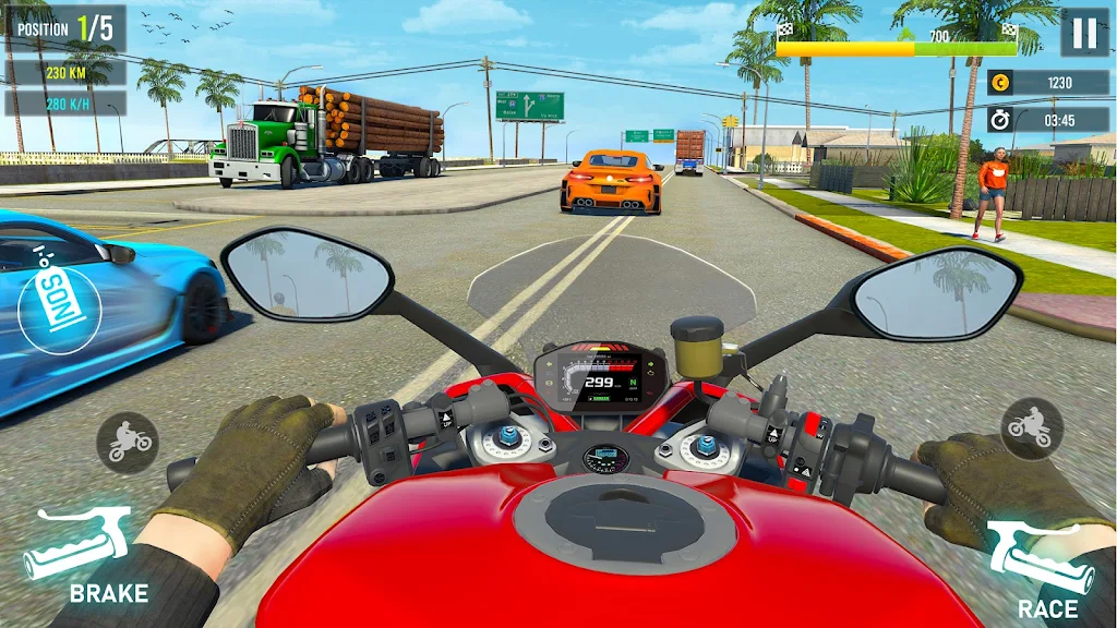 摩托车交通自行车赛车下载 v36