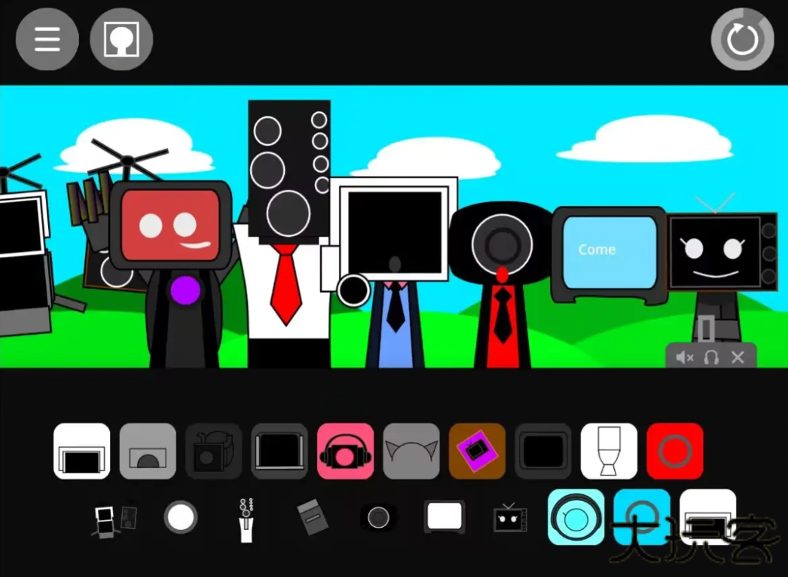 节奏盒子Sprunki马桶人下载 v1.0.0