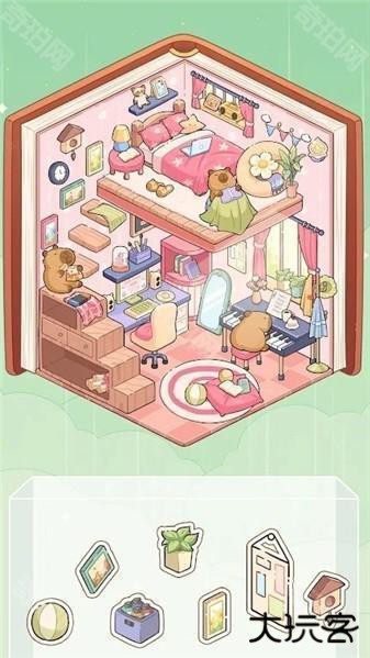 diy贴纸温馨小屋