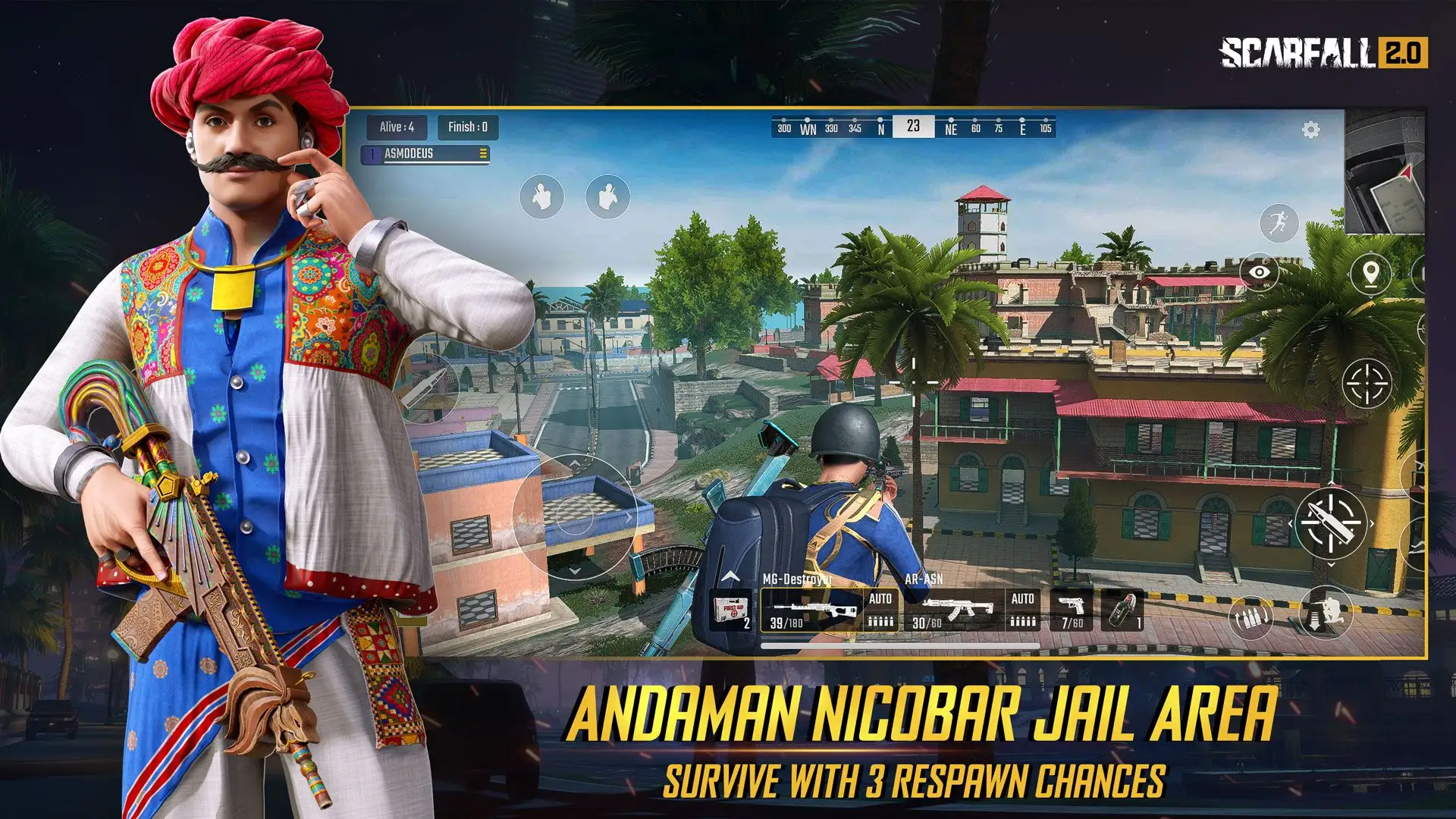 scarfall2.0印度吃鸡手游下载 v1.6.82