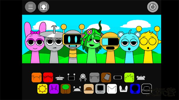 节奏盒子sprunki pyramxed模组下载 v1.1.1