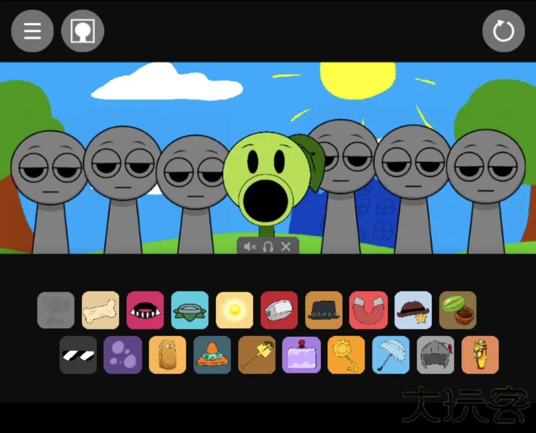 节奏盒子Sprunki植物大战僵尸下载 v1.0