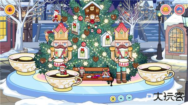 米加小镇圣诞节小屋