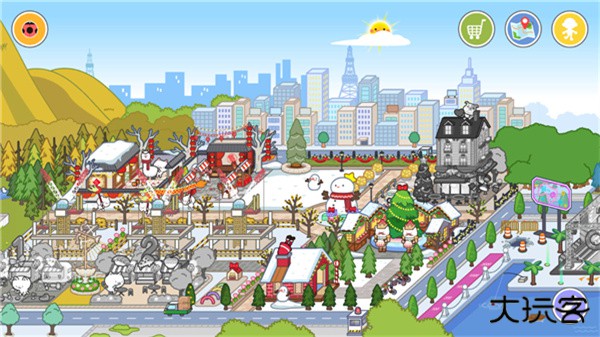 米加小镇圣诞节小屋下载 v1.83