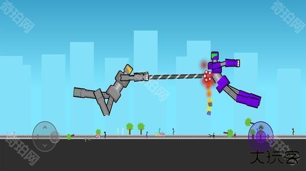 双人机甲棒斗士