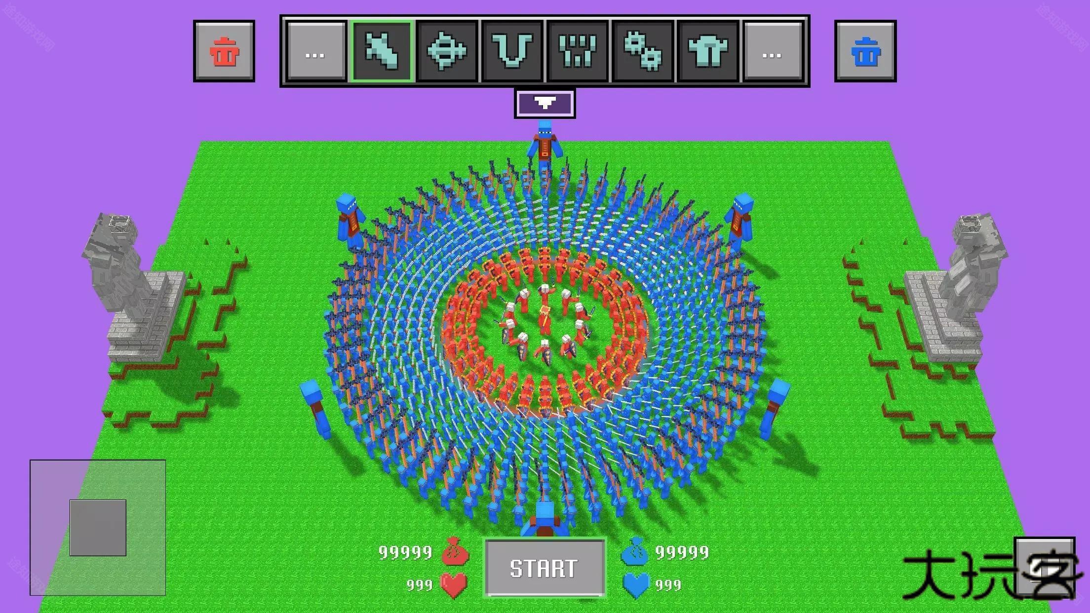 布娃娃战争模拟器