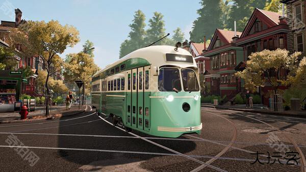 城市电车模拟驾驶3d