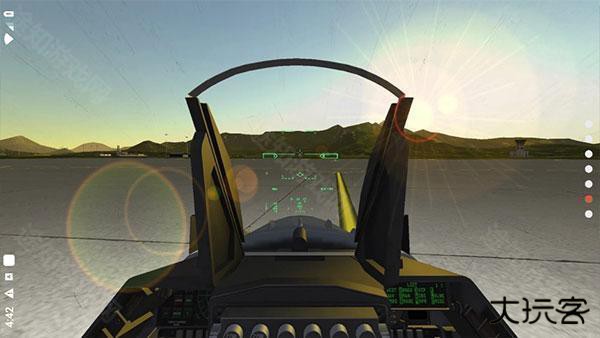 喷气式飞机模拟器