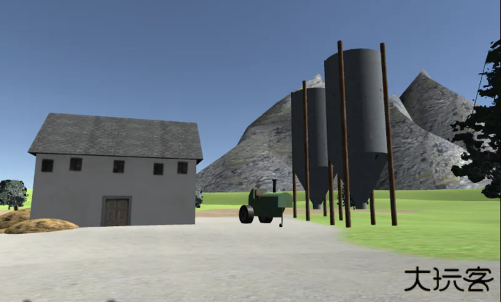 挖掘机里腌萝卜