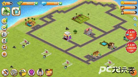 乡村城市模拟岛屿