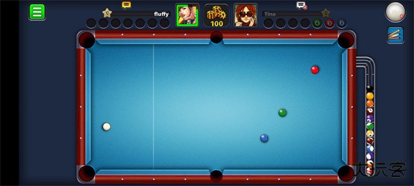 8球台球