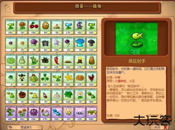 植物大战僵尸1