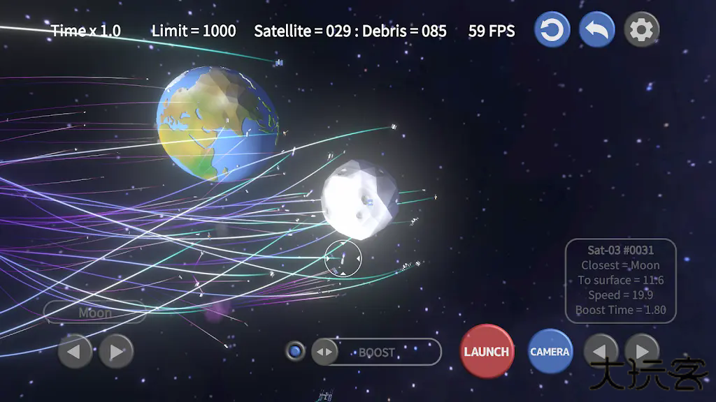 太空碎片点击器