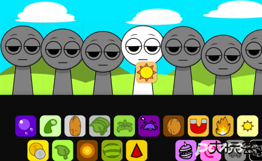 节奏盒子Sprunki植物大战僵尸