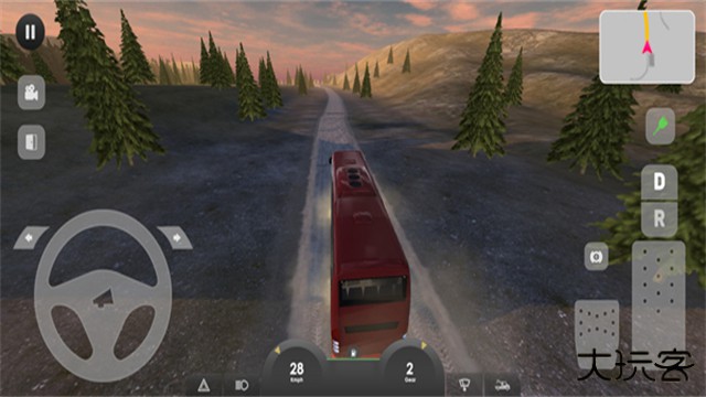 巴士模拟器极限道路汉化版下载 v1.2