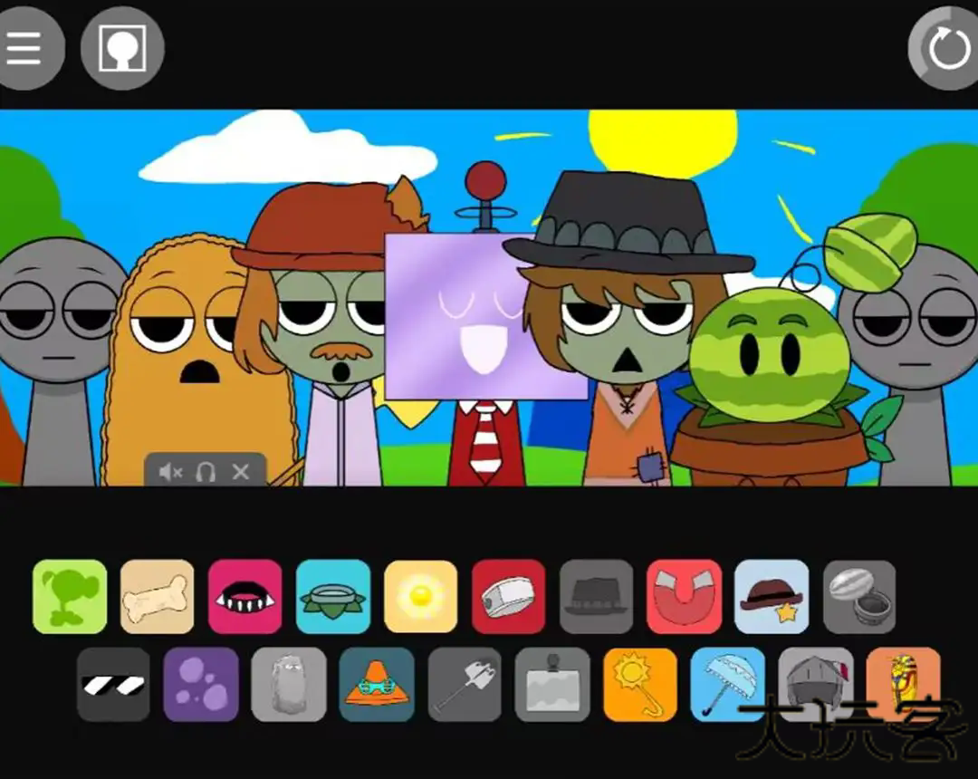 节奏盒子Sprunki植物大战僵尸下载 v1.0