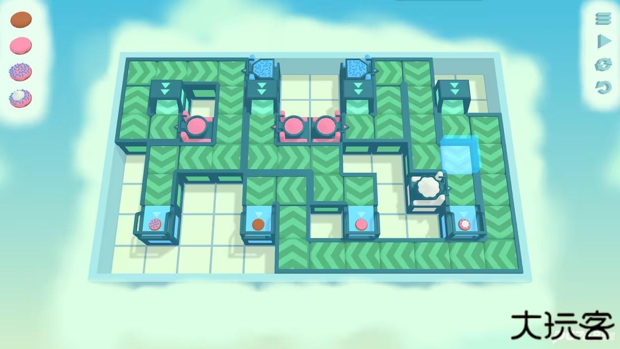 新鲜糖霜甜甜圈工厂