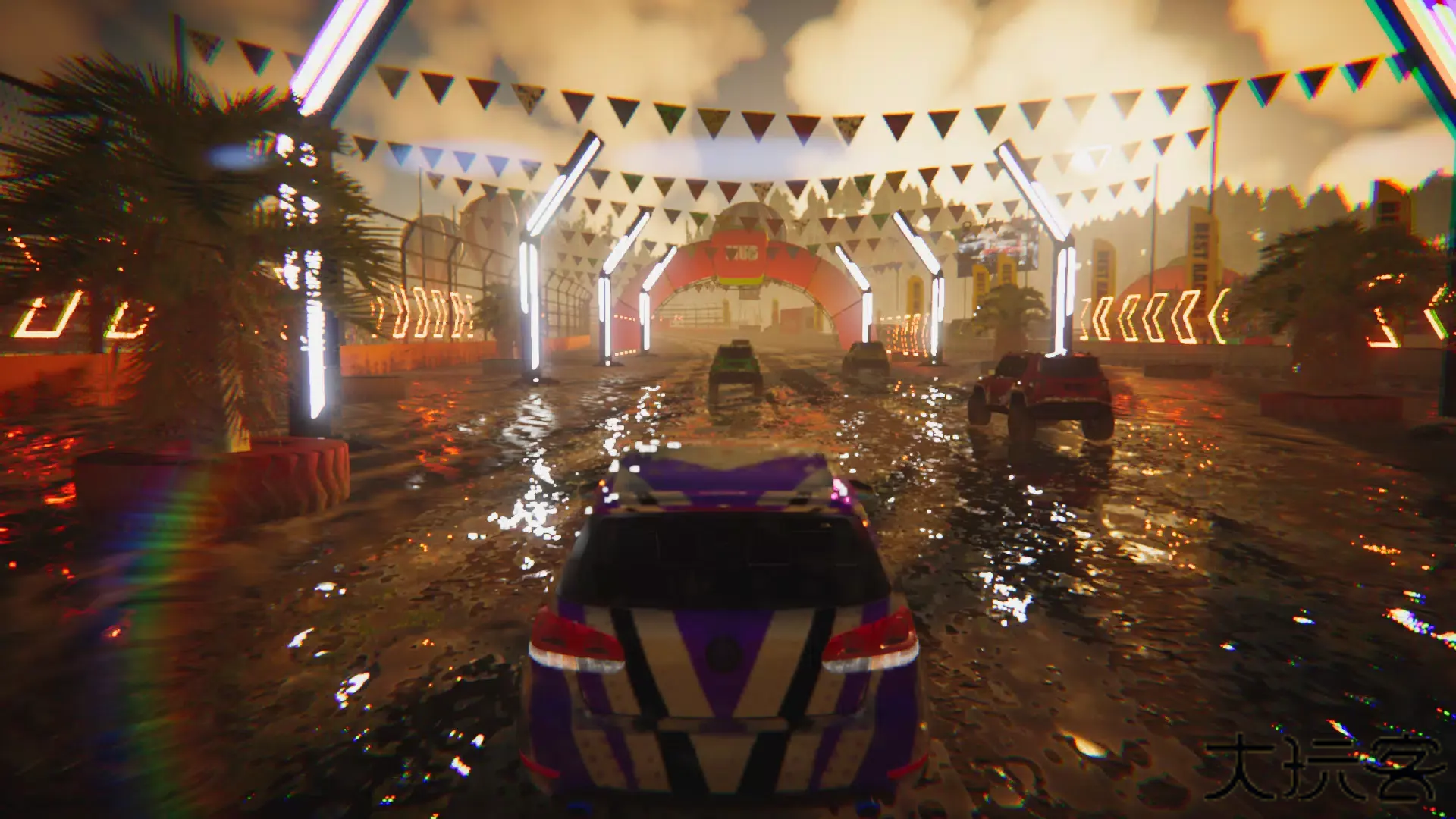 高尔夫GTI泥地越野