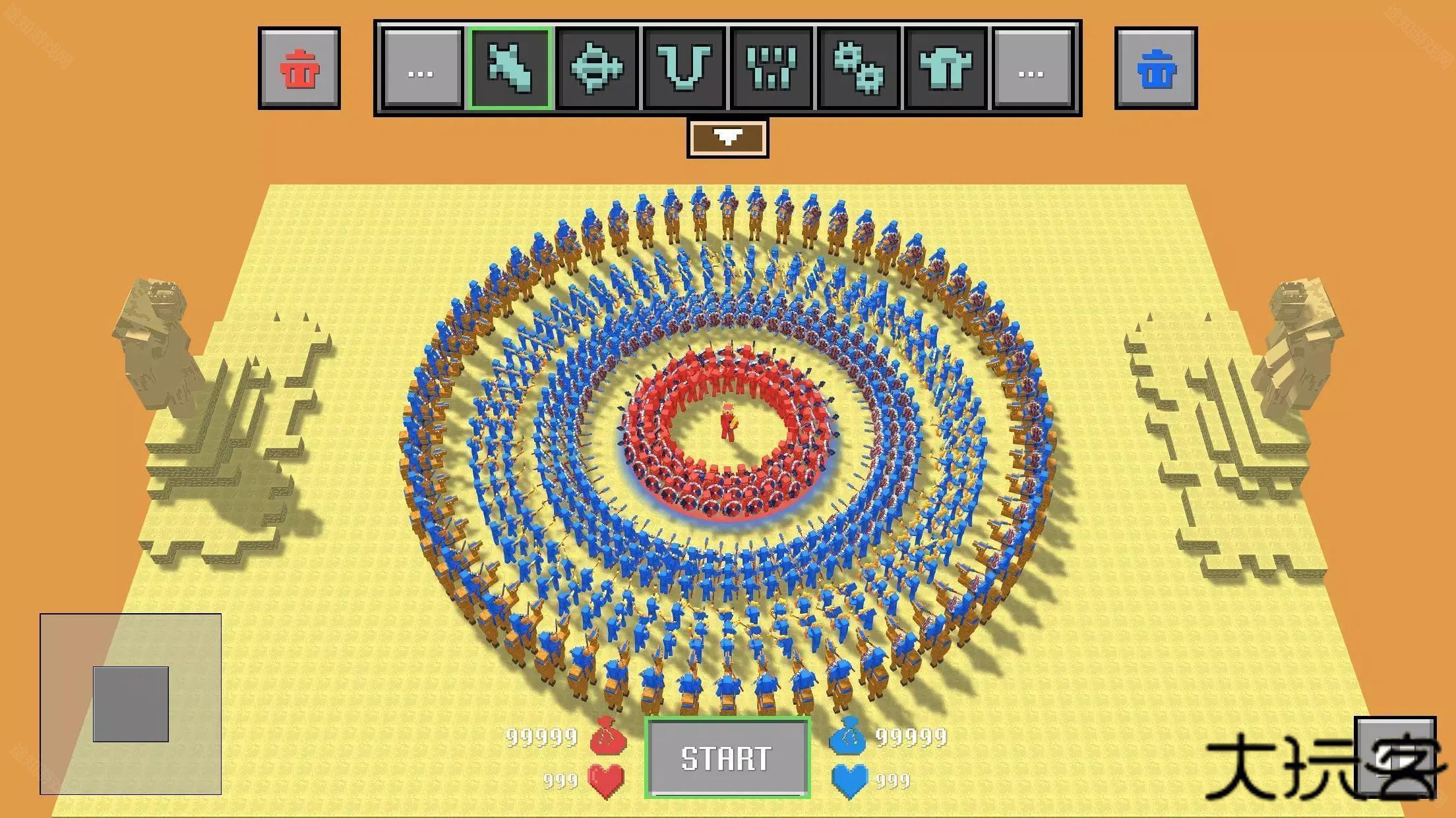 布娃娃战争模拟器