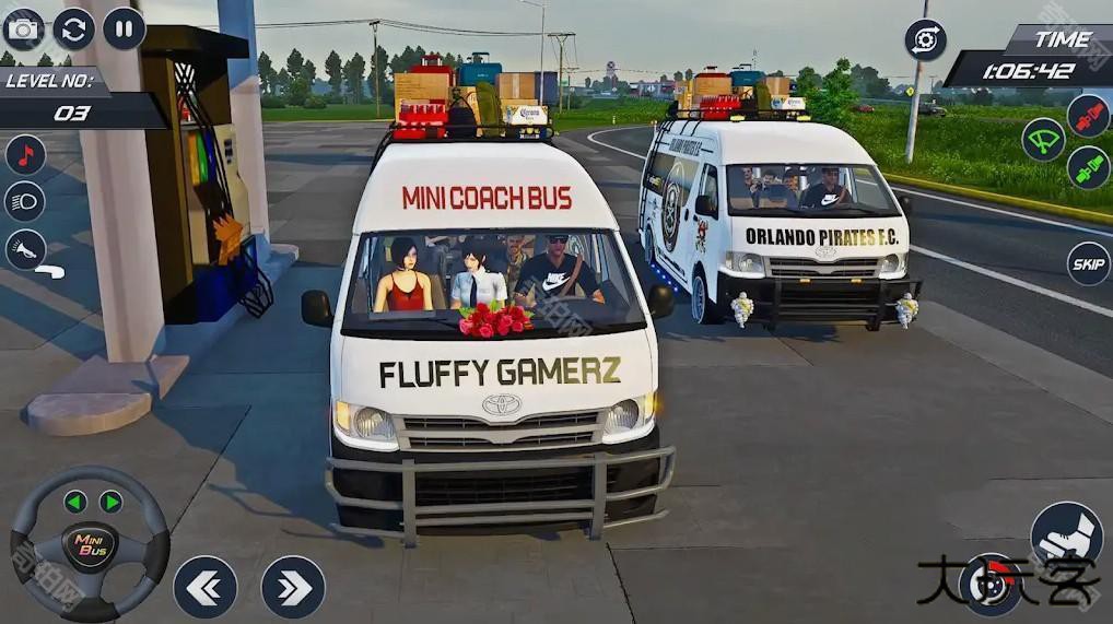 迷你巴士驾驶模拟3D