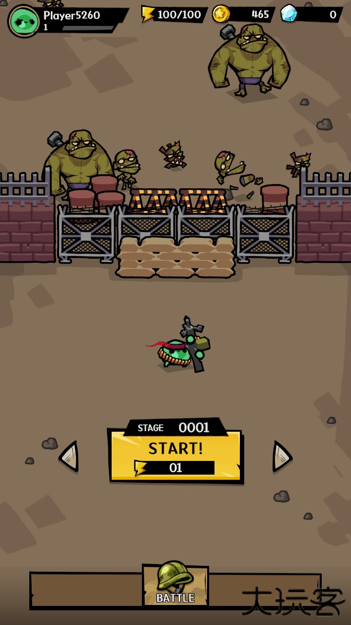 最后的史莱姆僵尸防御