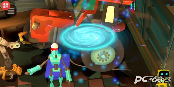 微型机器人传送门逃脱