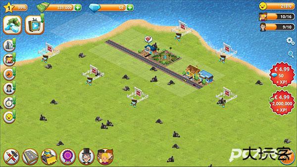 乡村城市模拟岛屿