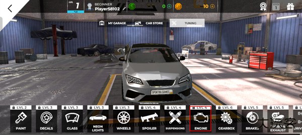 真实停车大师多人赛车游戏