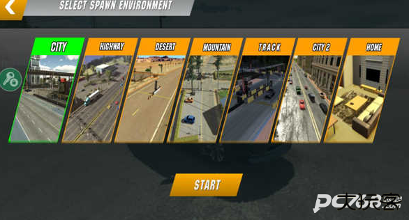 手动挡停车场奔驰模组