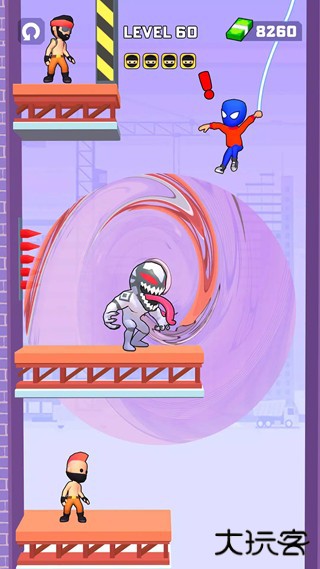 摇摆英雄绳索战士