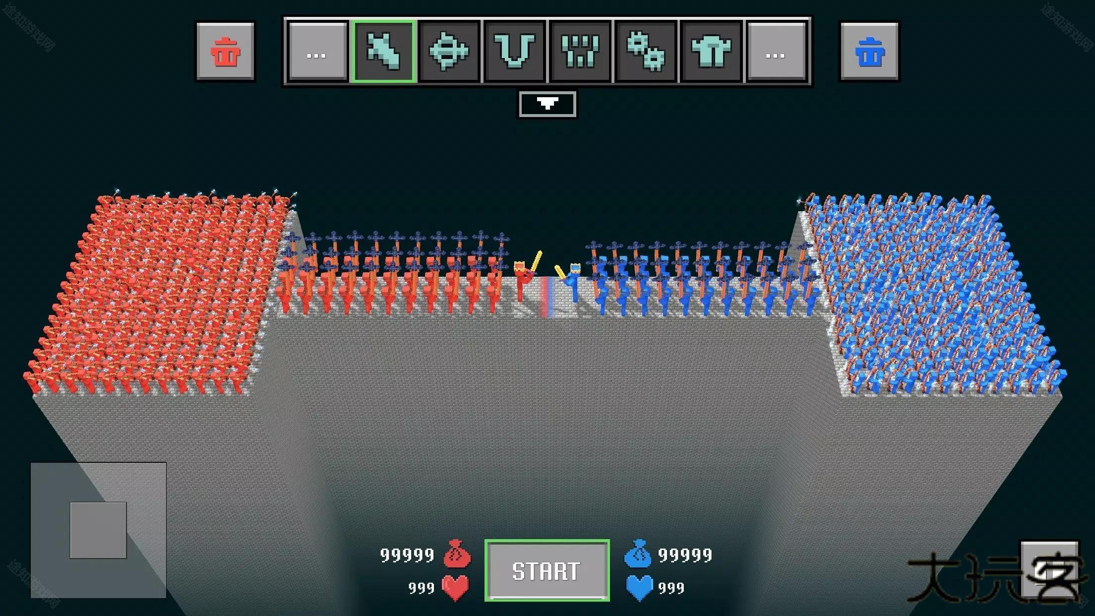 布娃娃战争模拟器