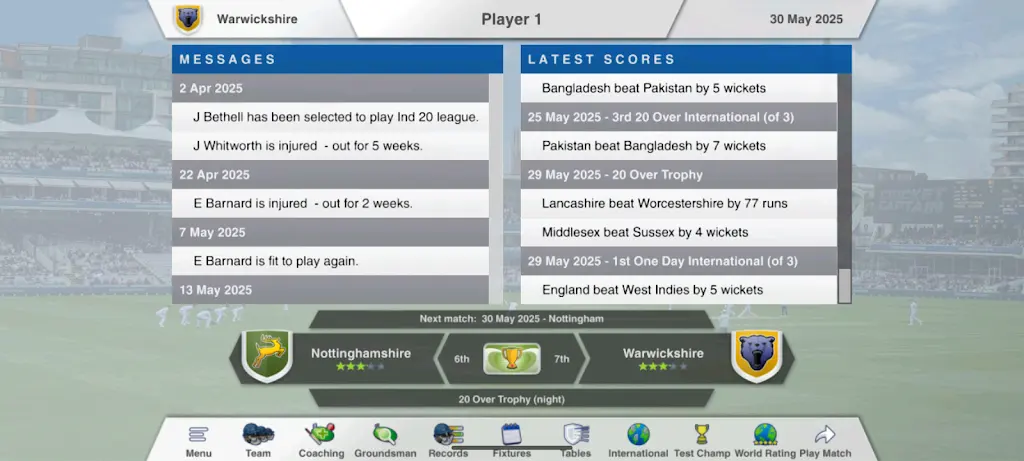 板球队长2025下载 v1.0