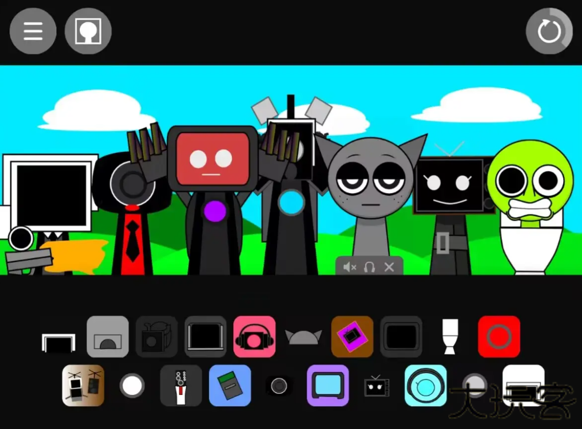 节奏盒子Sprunki马桶人下载 v1.0.0