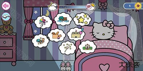 凯蒂猫晚安怎么玩10