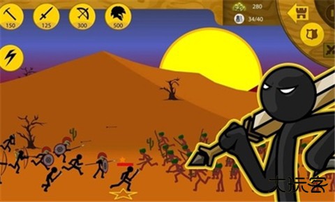 火柴人战争遗产皮肤版下载 vMODbyhugogamingmyfriend