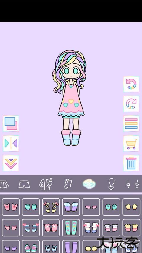 缤纷女孩换装游戏