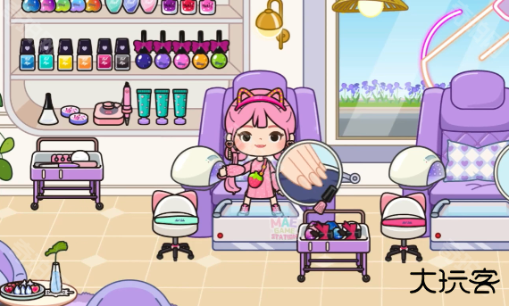 米加小镇美甲店