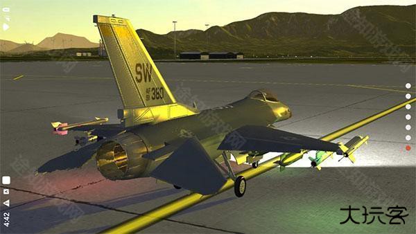 喷气式飞机模拟器