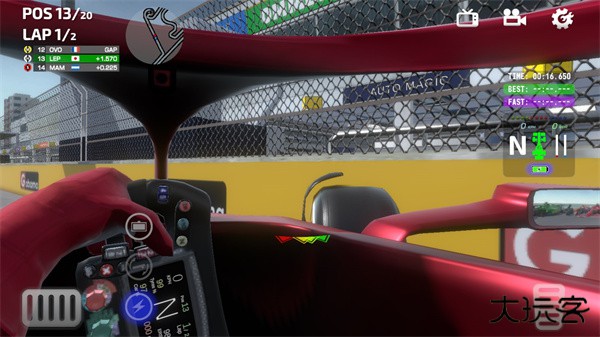 F1方程式赛车模拟器