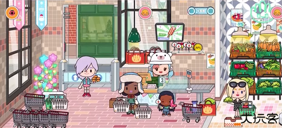 米加小镇世界生日家具包